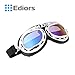 Ediors WWII Raf Vintage Pilot Motorcycle Biker Cruiser Goggles
