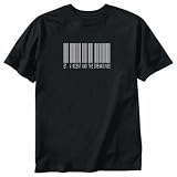 T-Shirt Black  Barcode St. Vincent & The Grenadines  Country