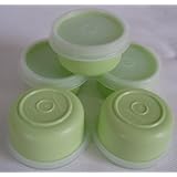Tupperware Smidget Set of 5 Green