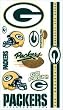 Green Bay Packers Temporary Tattoos - SET OF 6 - Sports Merchandise