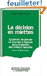 La d�cision en miettes: Syst�mes de p...