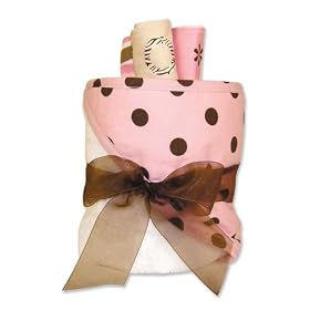 Trend Lab Hooded Towel Gift Cake, Maya DotTrend Lab Hooded Towel Gift Cake