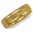 14Kt Yellow Gold Lady's Designer Style Wedding Band