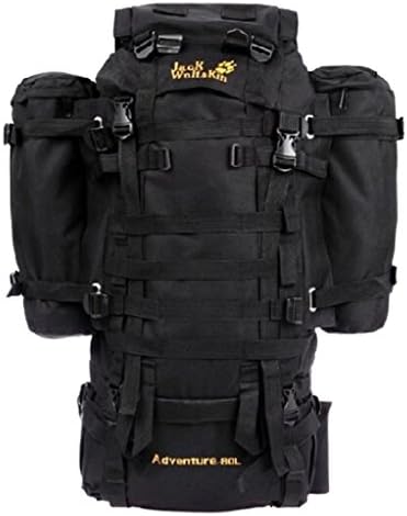 80L Sport Outdoor Military Rucksacks Tactical Molle Backpack Camping Hiking Trekking Bag