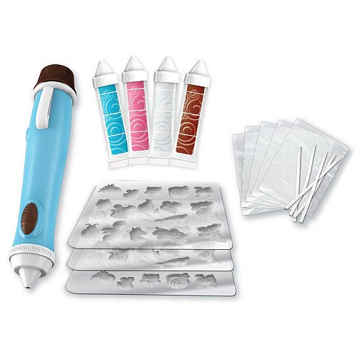 Candy Craft Chocolate Pen Kit + 2 Refill Pouch Packs Bundle Food