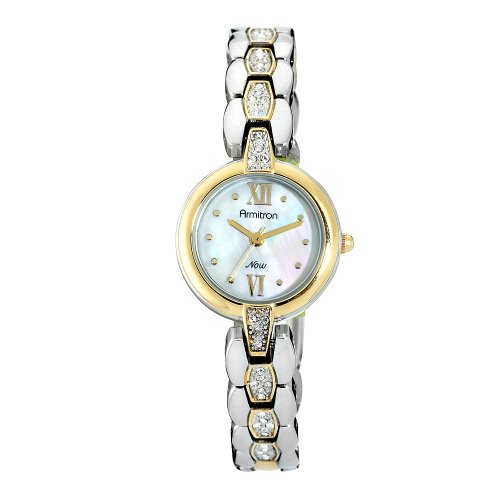 Armitron NOW Women's 753927MPTT Swarovski Crystal Accented Two-Tone Watch
