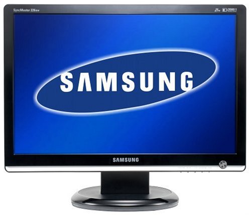 Samsung Syncmaster 226BW 22 Zoll Wide Screen TFT Monitor DVI (dynamischer Kontrast 3000:1, 2 ms Reaktionszeit) Erfahrungsbericht samsung 22 zoll