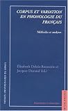 Corpus et variation en phonologie du français : Méthodes et analyses