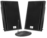 from Lucem Direct Premium Wireless Speakers - Black Model WS2000B