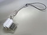 携帯電話等の平型コネクタ → ステレオミニピンプラグ変換アダプタ Donyaダイレクト DN-ERL04(White)