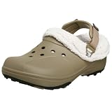  : Crocs Woolly Mammoth Clog,Khaki/Oatmeal,4 M/Wo6 M