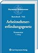 Arbeitnehmererfindergesetz: Kommentar zum Gesetz �ber Arbeitnehmererfindungen