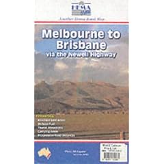 Melbourne to Brisbane (Regional Maps)