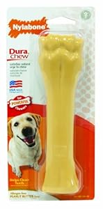 Nylabone Dura Chew Peanut Butter Flavor Souper Chew Toy Nylabone Dura Chew Peanut Butter Flavor Souper Chew Toy