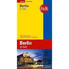 Falkplan Falk-Faltung Berlin im Auto mit Cityplan Potsdam
