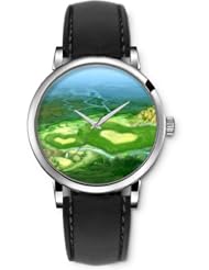 SPRAWL Aanalog Fashion Series Silver Ladies Watches of Genuine Black Leather Strap,Unique Wrist Watch for Women Girls Designed with Hearts in the field