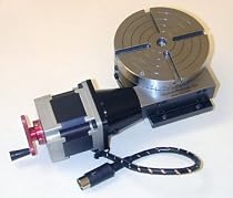 4" rotary table with stepper motor mount and stepper motor