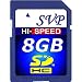 SVP 8GB High Capacity Secure Digital Card for Sanyo camcorder