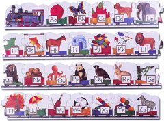 Childrens Toyshop  Toys : Floor Puzzle Alphabet Train