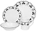 Kitchen & Housewares : Corelle Lifestyles 16-Piece Dinnerware Set, Service for 4, Muse