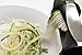 LovIT Vegetable Spiral Slicer - Vegetable Spiralizer for Zucchini Pasta Maker and Veggie Spaghetti and Noodle Maker- Black
