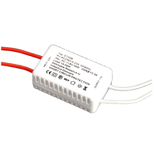 S-Luce ET50 Elektronischer Mini-Trafo 12V-50VA