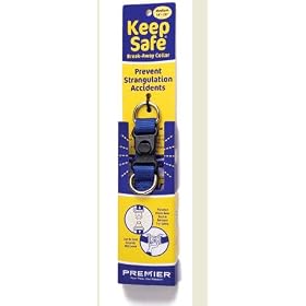 Premier Pet KeepSafe 1-Inch Medium Break-Away Dog Collar, Black by Premier