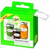 Ball Dissolvable Canning Labels, 60 pieces