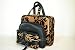 Cosmetic Weekender Travel Case Bag 3pc Set ~ Black/Beige In Color
