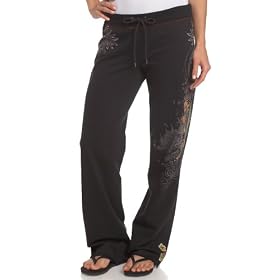 Lucky Brand Women's Tattoo Cut-Out Sweatpants