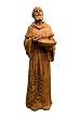 New Creative 841744 Seeds of Faith Statue with Bird Feeder, St. Francis, 8-In...