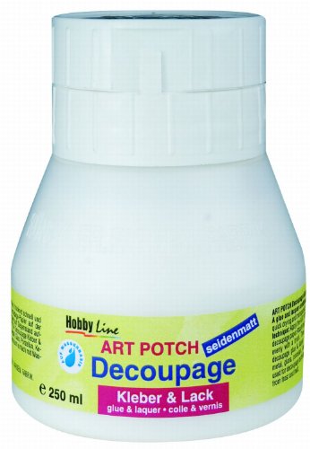 Hobby Line 48152 - Art Potch Decoupage Kleber und Lack gl&auml;nzend 250 ml Preisvergleich