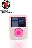 i-nique Tuff-Luv Apple Ipod Nano 3rd Gen 3G / Video Streetz pack - Twin Skin Combo Silicone skin case cover ( Belt Clip & sports armband) : Colour (Sweet Tempation(White/Pink))