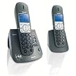 Philips CD4452B/37 DECT 6.0 Dual-Phone Bundle