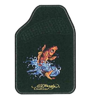 Ed Hardy Koi Fish Floor Mats 2pcs