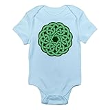 Artsmith, Inc. Infant Bodysuit Celtic Knot Wreath - Sky Blue, 18 to 24 Months
