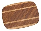 Lipper International Two-Tone Bamboo Cutting Board by Lipper International