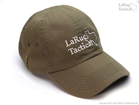 LaRue Tactical Logo Baseball Cap w/ Utility Loops (Olive Drab Green)