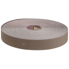3M Utility Cloth Roll 211K, Aluminum Oxide, 1" Width x 50yd Length, 280 Grit (Pack of 1)
