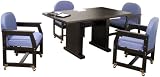 60 x 36 Conference Table and 4 Chairs with Casters