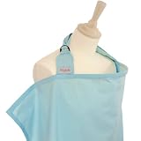 SKY BLUE Breast Feeding Cover - Discrete feeding anywhere!