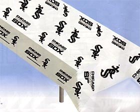 Chicago White Sox Plastic Table Cover