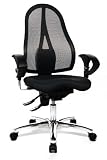 Produkt-Bild: Topstar ST19UG20 B&uuml;rodrehstuhl Sitness 15 inklusiv h&ouml;henverstellbare Armlehnen schwarz"