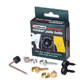 Richbrook Anti-Theft Number Plate Bolts