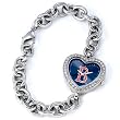 MLB Women's MH-BOS Heart Collection Boston Red Sox Watch