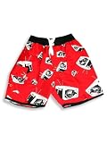Wes and Willy - Toddler Boys Swimsuit, Red, White, Black