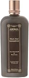 Aroma Dead Sea Black Mud Shampoo, Moorkur-Shampoo gegen Schuppen und Haarausfall, 380 ml
