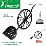 Snow Wolf Schneeschieber - Schneeschaufel - Schneeschippe