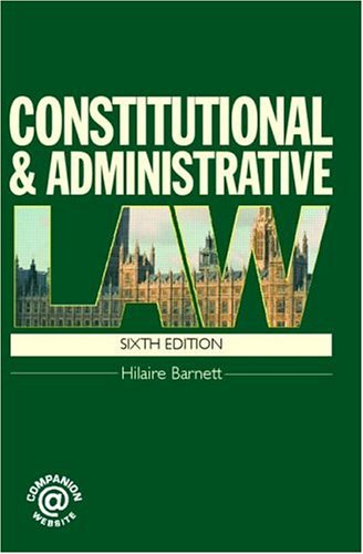 Constitutional and Administrative Law