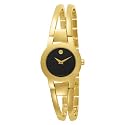 Movado Women's 604758 Amorosa Gold-Tone Stainless Steel Bangle Bracelet Watch